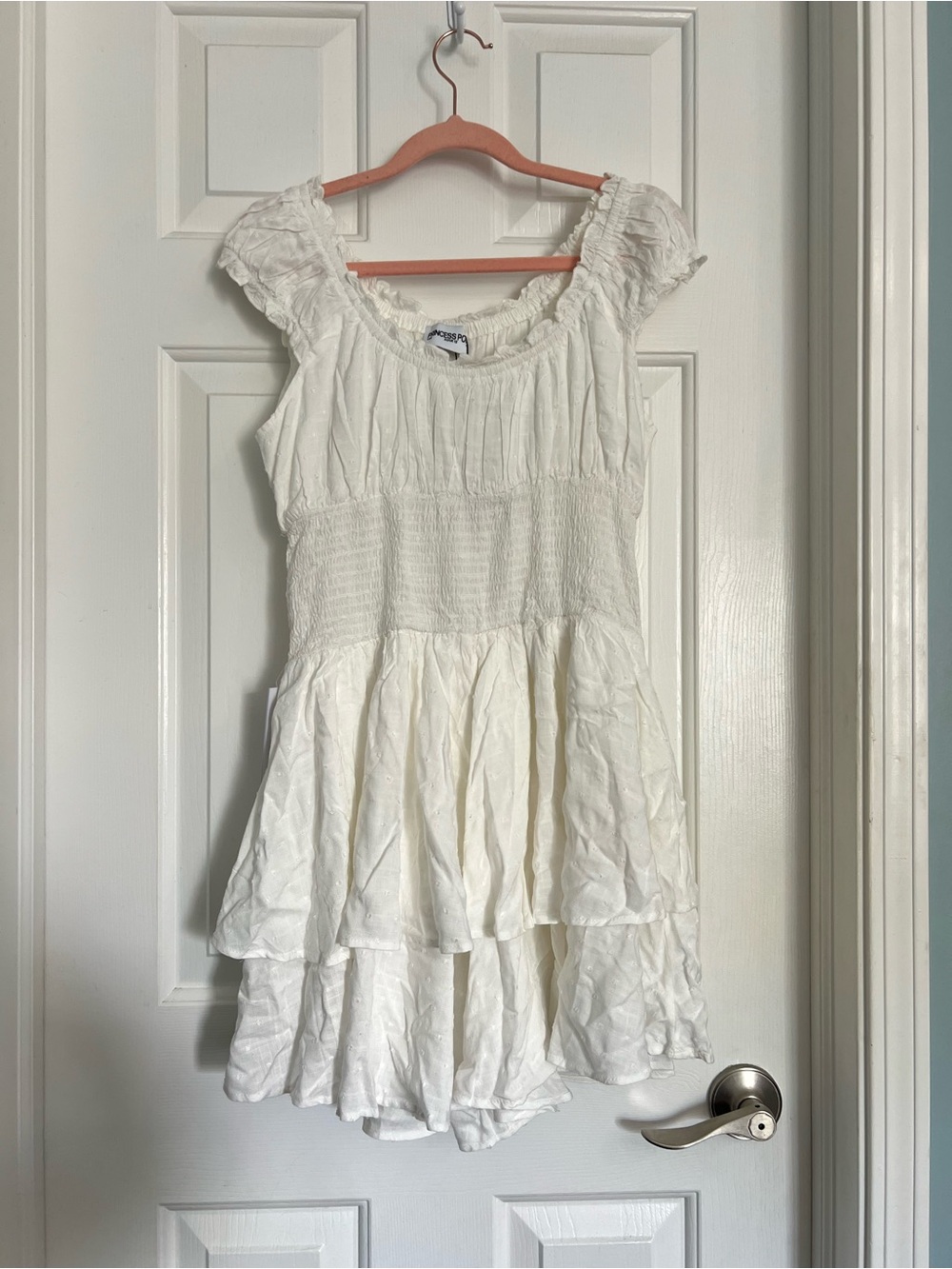 NWT Princess Polly white love galore romper